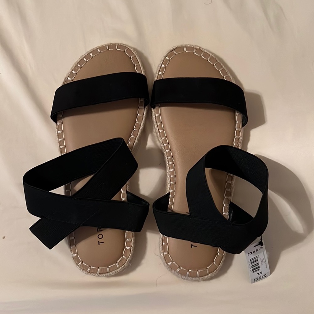 Torrid sandals 7.5 W